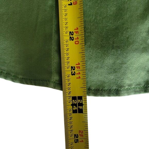 Old Navy Green Button Down Perfect Fit Stretch Shirt Size S - Picture 6 of 7